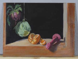 Still life with toy
